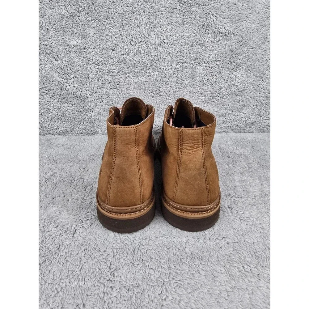 Timberland Squall Canyon Mens Size 10.5 Brown Leather Waterproof Chukka Boots